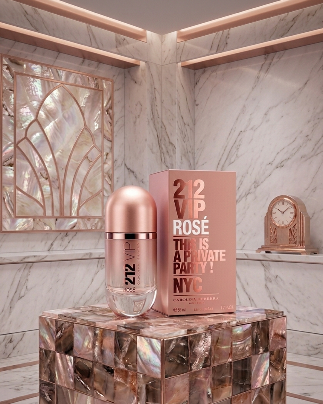 Carolina 212 Vip Rose Eau De Parfum - 80 ML