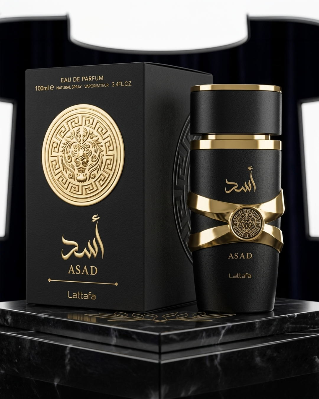 Lattafa Asad Edp 100ml Perfume Masculino Arabe