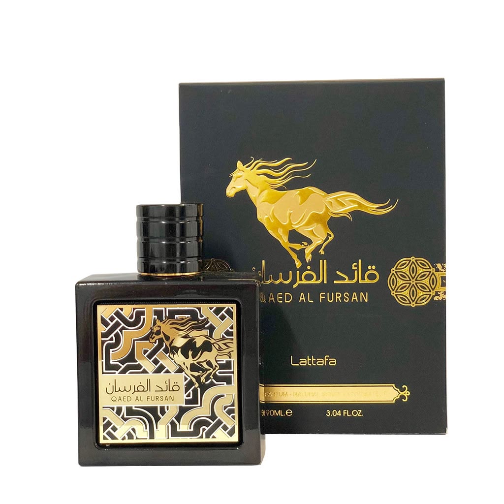 Perfume Lattafa Qaed Al Fursan Eau de Parfum Unissex 90ML